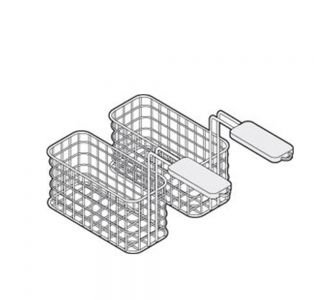 Tecnoinox 120690 Baskets-Extrac(Pcs) For 8 Lt Fryers-Dim (10.5x26.5x10.5)